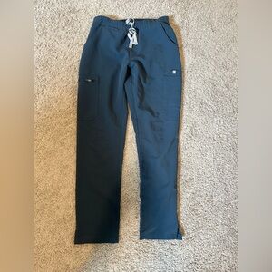 Figs Women’s Dark Harbor Yola Petite Scrub Pants Size XS Petite